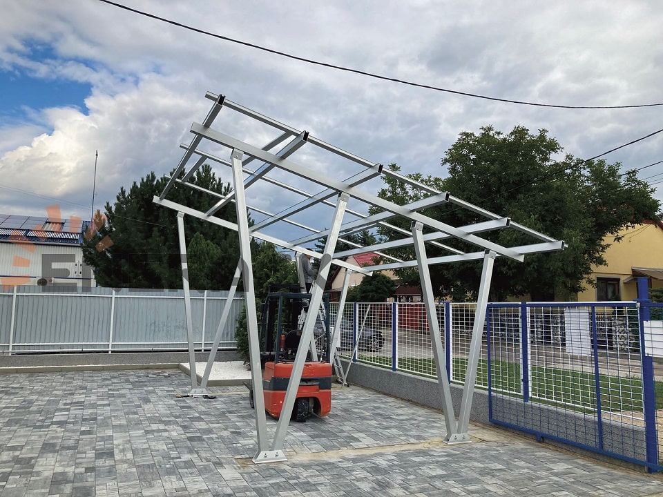 Wasserdichtes Carport-Solarmontagesystem