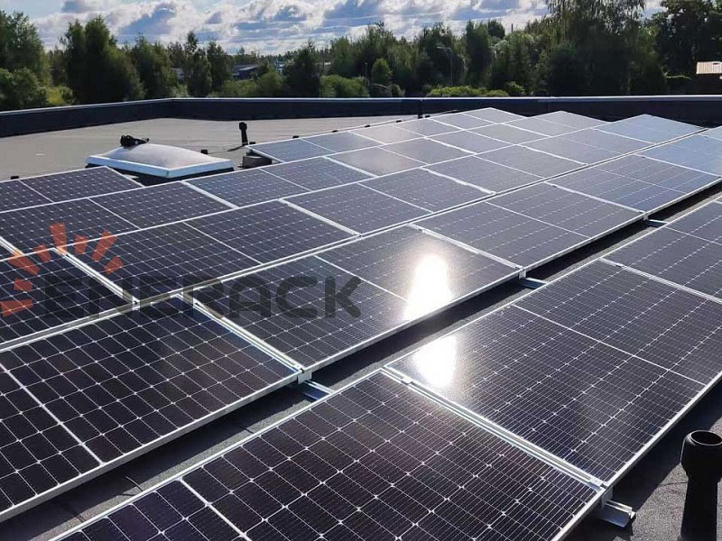 Ballastiertes Solar-Montagesystem