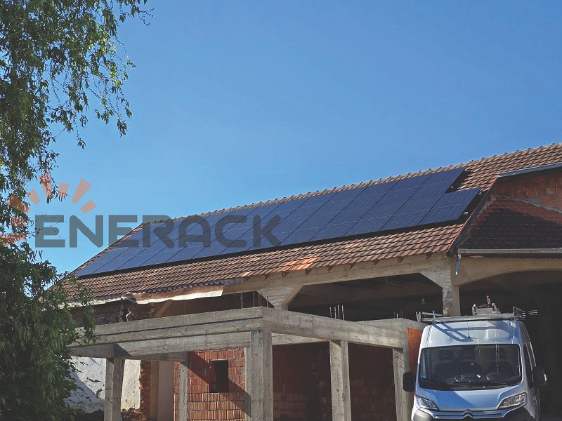 solar tile roof