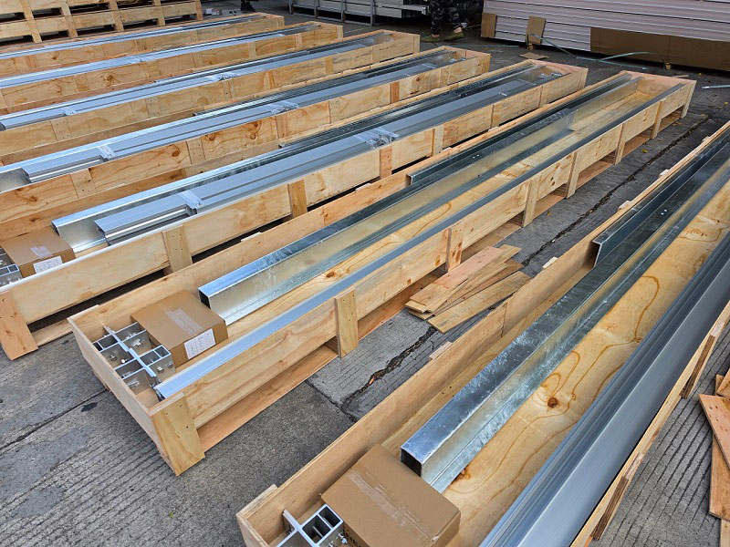 U pile ground solar mounting system