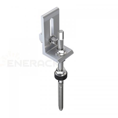 Hanger bolts L feet for Corrugated Fibre Cement, Corrugated or Trapezoidal sheet metal L feet