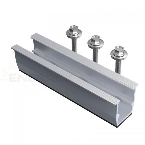 Mini rail for Corrugated or Trapezoidal sheet metal