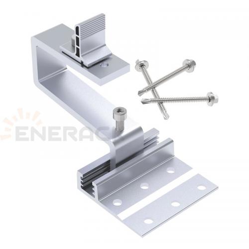 solar panel tile roof aluminum hook