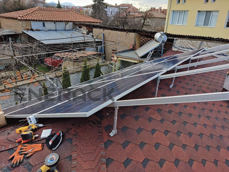 5KW verstellbares Kippdachsystem in Bulgarien