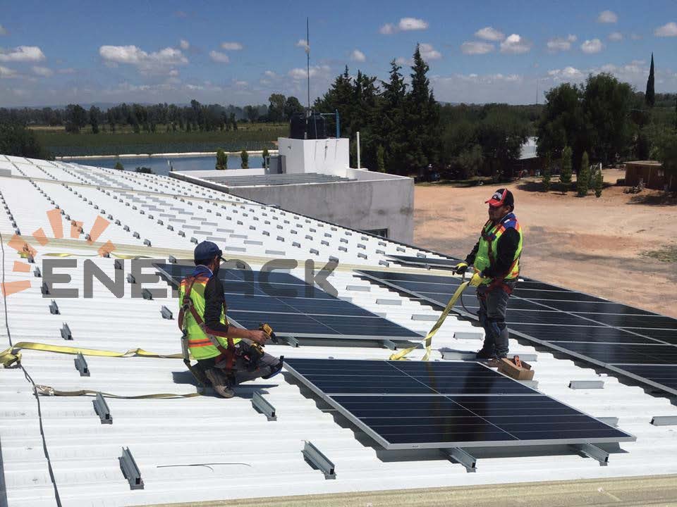 500KW 60mm Minischiene für Trapezbleche in Mexiko