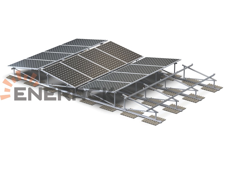 Montagesystem für Gründächer