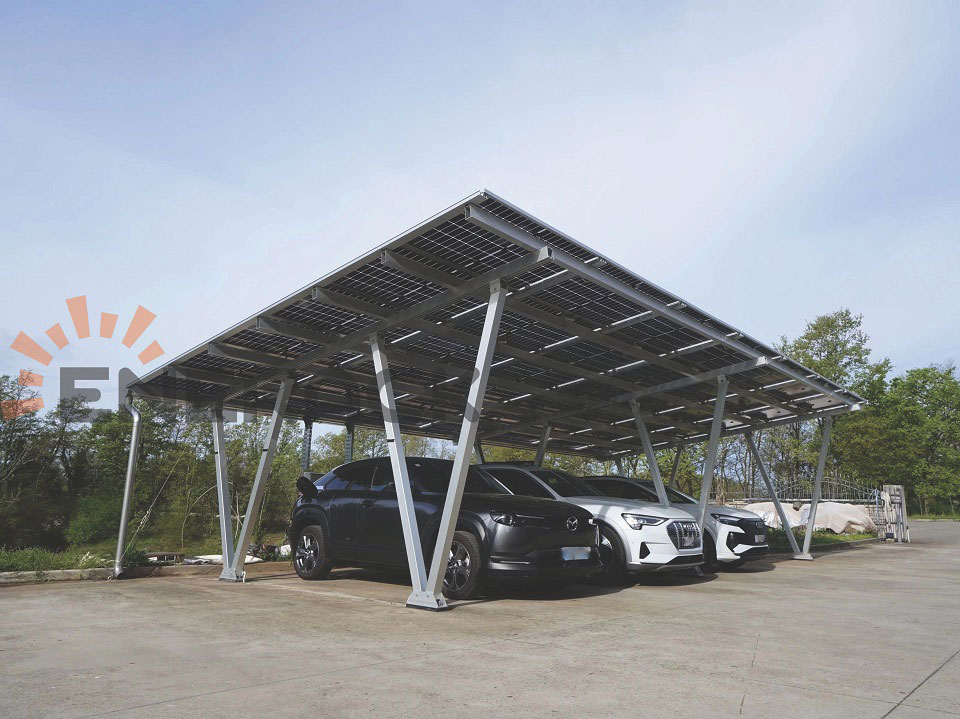 12KW Wasserdichtes Carport Solar Montagesystem in Kroatien