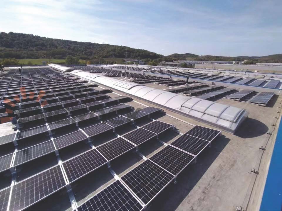 500KW Ballasted-PRO-System in Ungarn