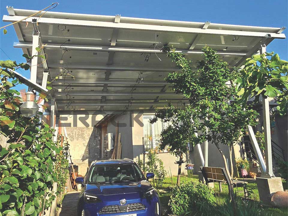 8KW wasserdichtes Carport-Solarmontagesystem in Georgia