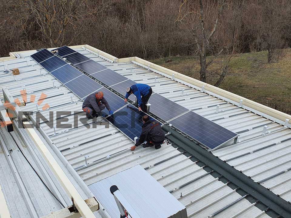 15KW Kippdachanlage in Bulgarien