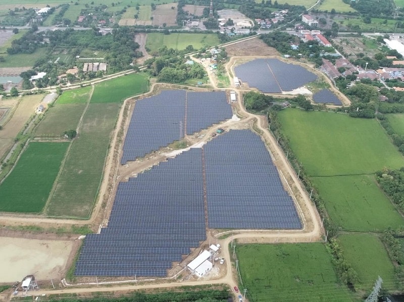 8,7 MW Bodenmontagesysteme in Thailand