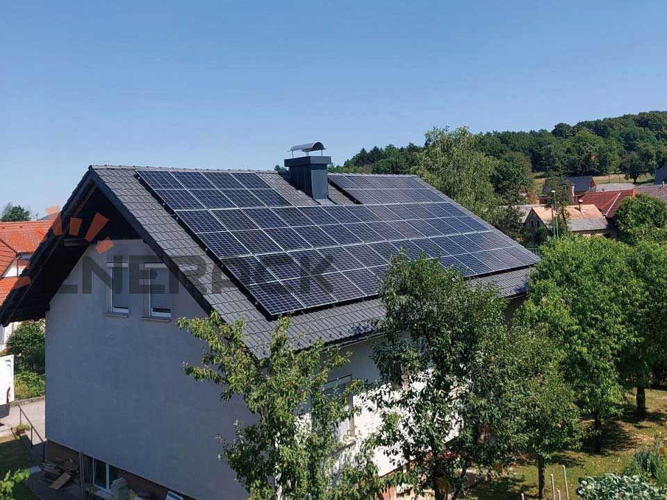 13KW T20 Ziegeldachhakensystem in Slowenien